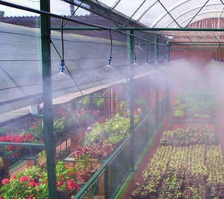 سیستم مه پاش گلخانه 